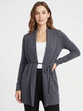 Barefoot Dreams CozyChic Ultra Lite Cardigan Blue Size Medium Boho Casual Comfy